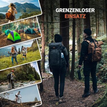 Професійна пляшка з фільтром для води Bachgold 650 мл з обємом фільтра 1500 л I видаляє 99,99 усіх бактерій і фільтрує віруси, частки та важкі метали I Затемнює та захищає від криз