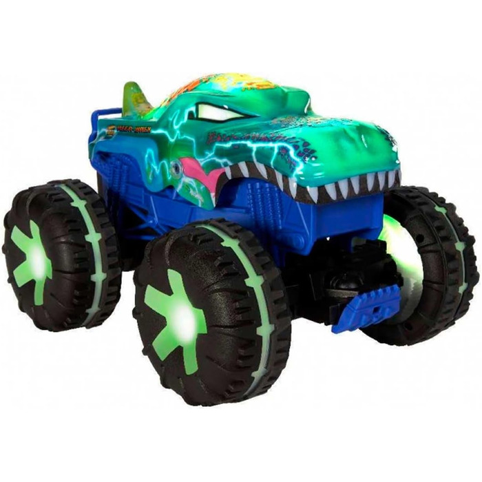 Машинка на дистанційному управлінні Hot Wheels Monster Trucks, іграшкова вантажівка, збільшена в масштабі 115 Mega-Wrex Alive з пу