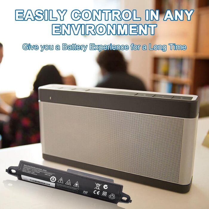 Акумулятор для Bose SoundLink III 330105 0330105 330107 0330107 330105A 330107A Soundlink 2 3 Soundlink Bluetooth Mobile Speaker II III 414255 404900 404800 11.1V 2230mAh, 359498 404600 359495