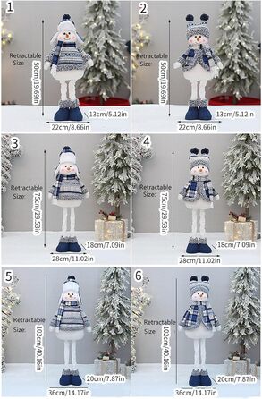 Чудова лялька-сніговик Aurgiarme