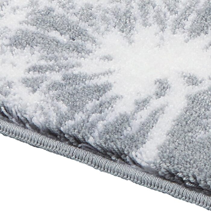Килимок для ванної Erwin Mller, килимок для ванної, килимок для ванної кульбаба Prasonisi сірий розмір 60x100 см - нековзний, пухнастий м&39який, підходить для теплої підлоги Сірий 60 x 100 см (прямокутний)