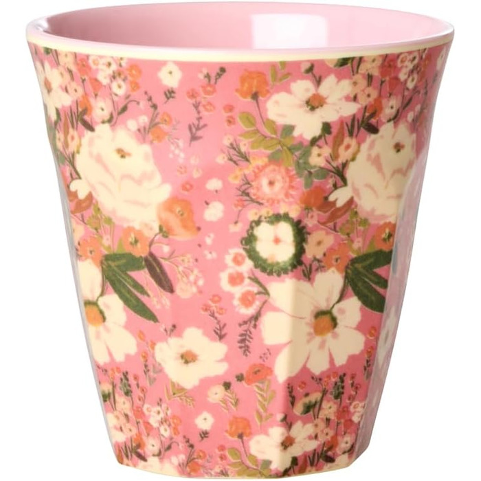 Чашки з рису та меламіну - принт павича та квітки - набір із 6 чашок, дитячі чашки, кемпінгові чашки, кемпінговий посуд, чашки для пиття, меламіновий посуд, ударостійкий, без бісфенолу А, набір чашок 160 мл, малий