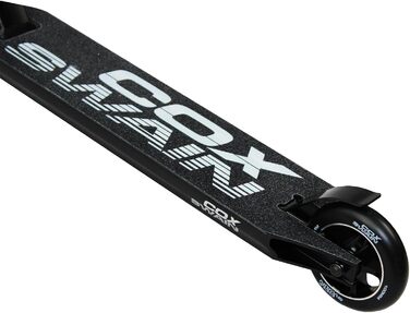 Самокат Cox Swain Stunt Scooter X-385, компресія SCS, вилка з ЧПУ, 100 мм PU / алюмінієві колеса, ABEC 9, діти дорослі, початківці
