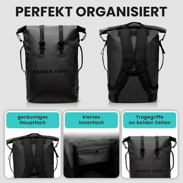 Л - рюкзак на колесах з м'яким ременем, водонепроникна сумка для водних видів спорту, велосипедний рюкзак, кур'єрський рюкзак, тре