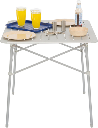 Стіл розкладний Highlander Aluminium Slat Folding Table Small Silver (FUR073)