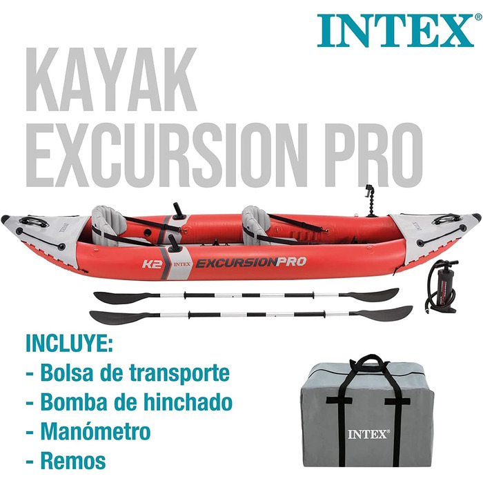 Надувний каяк на 2 особи