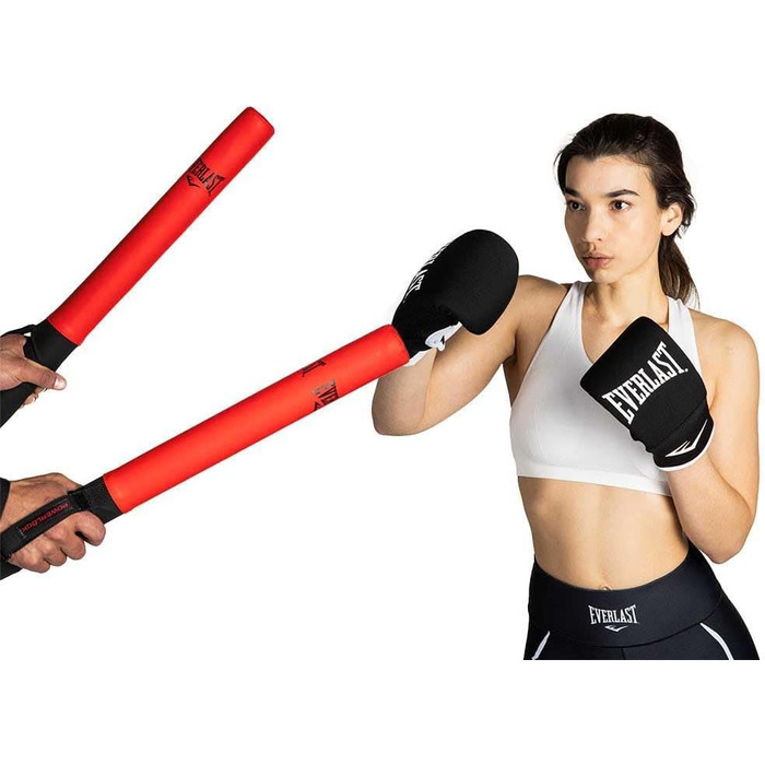 Тренувальні клюшки для боксу Powerlock для дорослих, червоні, один розмір