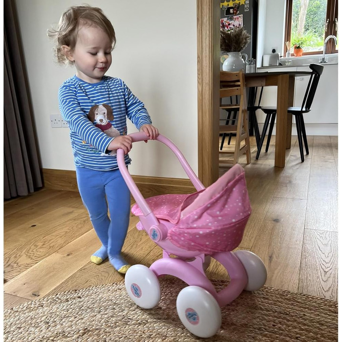 В-1 My First Doll's Pram - лялькова коляска з 4 регульованими режимами - лялькова коляска, лялькова люлька, лялькове автокрісло іг