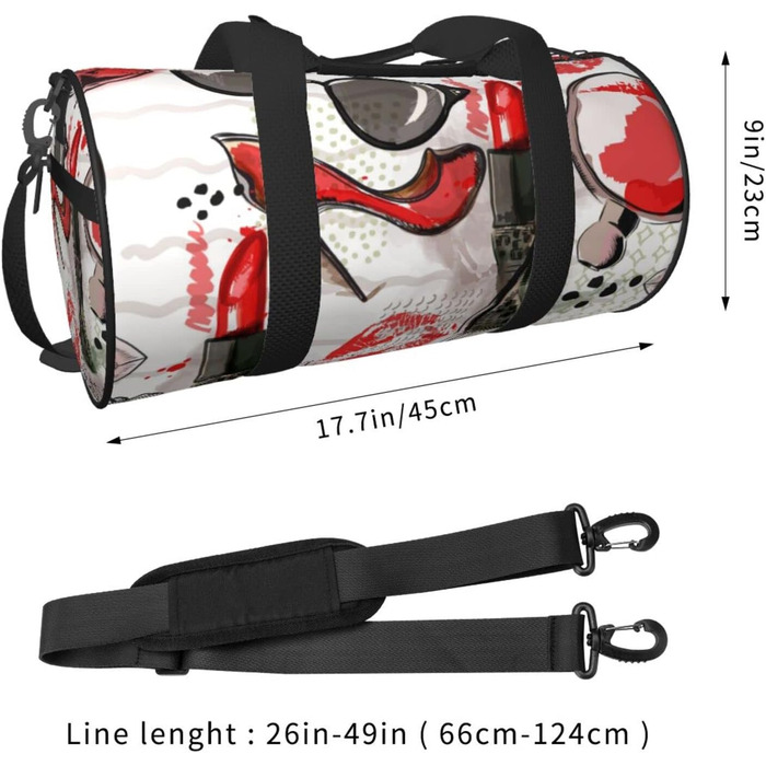 Універсальна дорожня сумка для косметики, помади, парфумів, спорту та повсякденного використання для чоловіків та жінок. Спортивна сумка, сумка-мішок.