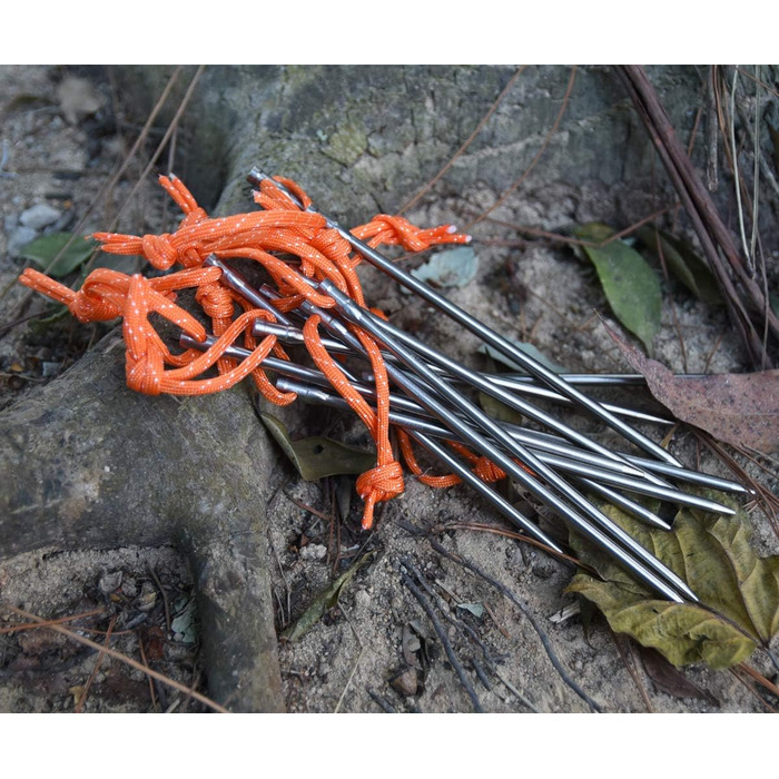 Титанові кілочки Надлегкі наметові кілки Надміцні цвяхи для наметів Вуличні тентові кілки Кемпінговий намет Аксесуари для трави Тв