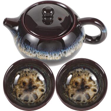 Набір для чаювання, керамічний, портативний, високої якості, в різних кольорах, для офісу та дому