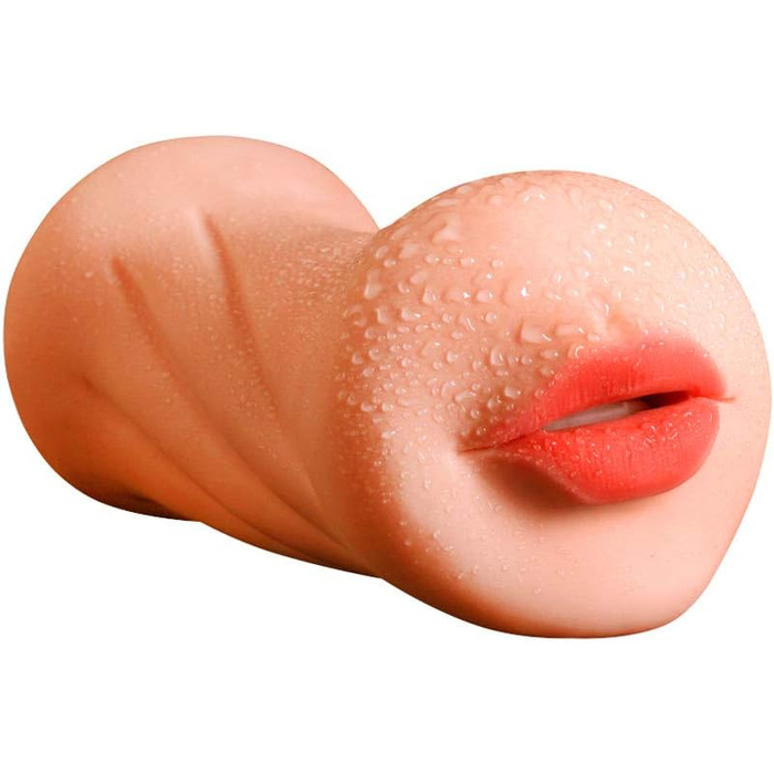 Кишеньковий мастурбатор, мінет з 3D реалістичним ротом, піхвою, еротична мастурбація, кицька, засмага, кицька з високоякісного матеріалу, схожого на шкіру, секс-іграшка для чоловіків