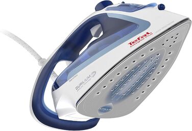 Парова праска Tefal FV5736 Easygliss (2500 Вт, додатковий паровий удар 220 г/хв, об'єм резервуара 270 мл) синя/біла 220 г/хв паров