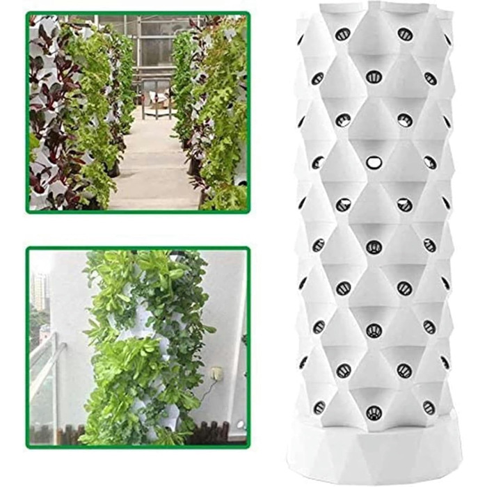 Гідропонічна система вирощування. Набір для аеропоніки для вирощування трав, фруктів та овочів із гідратаційним насосом, адаптером, сітчастими горщиками, таймером для трав, фруктів та овочів