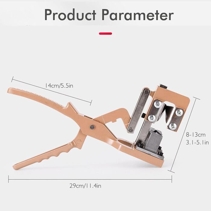 Інструменти для щеплення - точні та ергономічні з алюмінієвим лезом Нековзка ручка для зручного захоплення - садовий секатор для обрізки гілок та