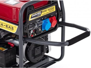 Дизельний генератор HDE 9000 EA-EA3 1/3-6 кВт Потужний та ефективний дизельний генератор для приватного та професійного використання, 97 дБ/А