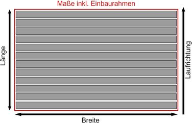 Килимок для внутрішніх та зовнішніх дверей Вхідний килимок з алюмінієвою рамкою Вбудований брудозбірний килимок та килимок для заглиблених дверей кольору антрацит 80 x 60 см Антрацит 60 x 80 см (прямокутний)