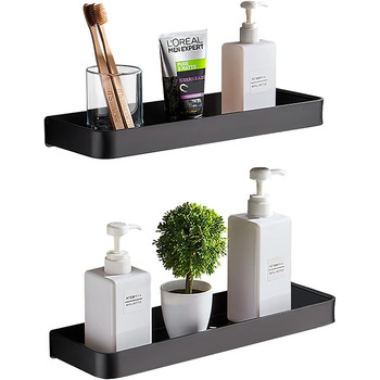 Душова полиця Bestdon без свердління, душова полиця самоклеюча кошик для душу Алюмінієва полиця для ванної кімнати настінна полиця