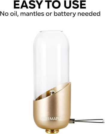 Газовий ліхтар для кемпінгу Fire-Maple, скляний, сталевий, алюмінієвий, пропановий або ізобутановий, регульована яскравість, кемпінговий ліхтар, не потрібен пальто, туристичне спорядження, необхідне для надзвичайних ситуацій, помаранчевий