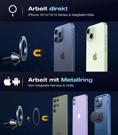 Повністю металевий тримач для мобільного телефону Автомобільний магніт для автомобільного кріплення Mgasafe 26xN55 найсильніші маг