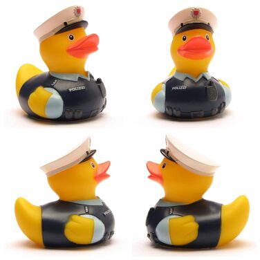 Поліція гумова качка I Поліція писклява качка I Поліція писклява качка I Іграшка для купання для дітей