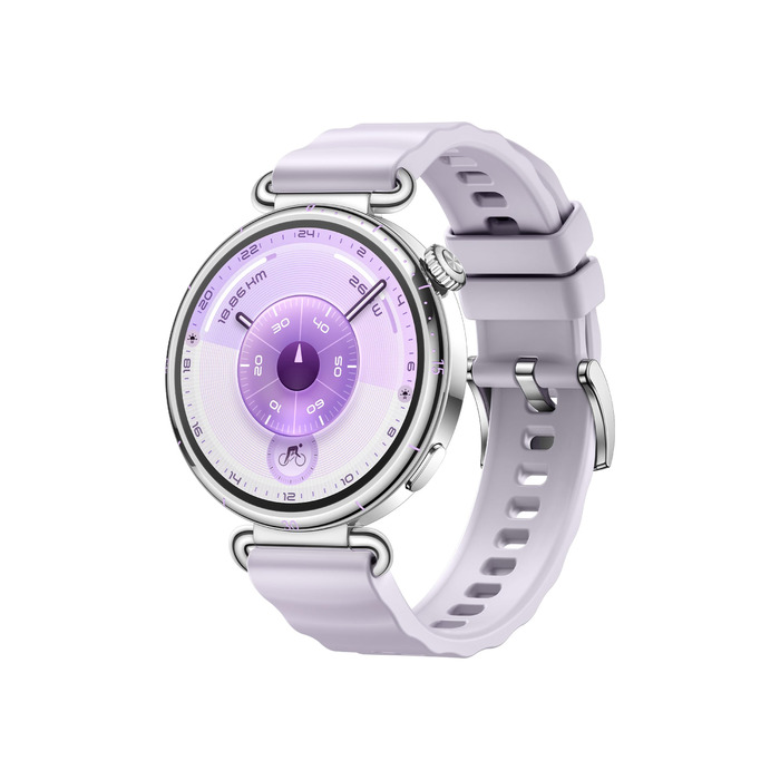 Розумний годинник HUAWEI Watch GT 6, GPS, сенсорний AMOLED, до 14 днів роботи від акумулятора, понад 100 спортивних режимів, сумісний з Android та iOS, моніторинг здоров&39я, емоційне благополуччя, фіолетовий, автономний годинник 41 мм, фіолетовий ремінец