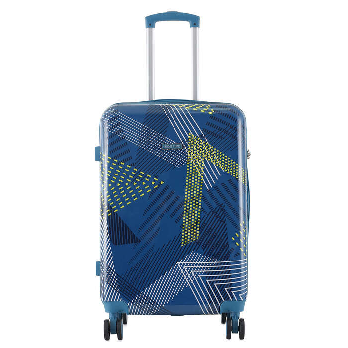 Валіза Semi Line 24' (M) Blue Pattern (T5652-2)