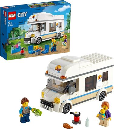 Конструктор LEGO City 60283, Дім на колесах для відпочинку, 190 деталей