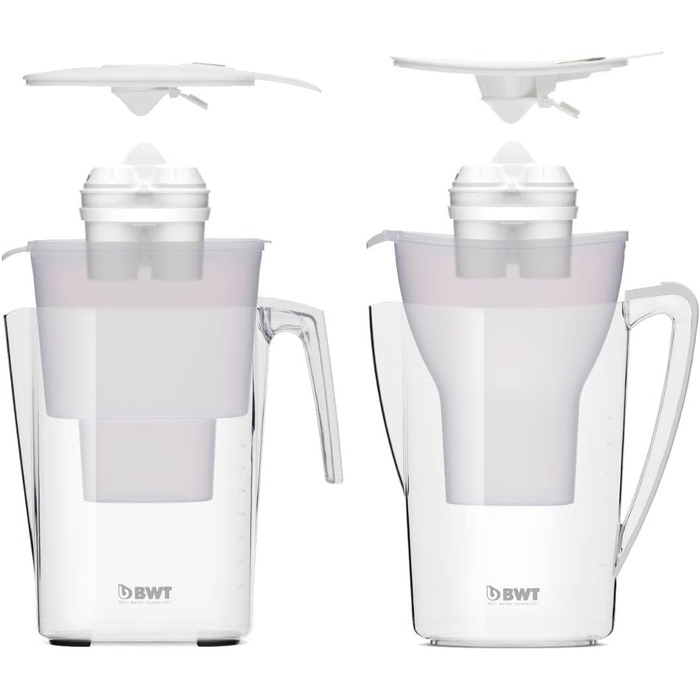 Картриджі фільтра для води з мінералізованою магнієм BWT, пластикові, білі, 6 шт. (1 упаковка), 6 шт.