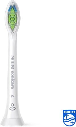 Оригінальні насадки для зубної щітки Philips Sonicare W2 Optimal White Standard Sonic - упаковка з 8 шт. , біла (модель HX6068/12) 8 упаковок