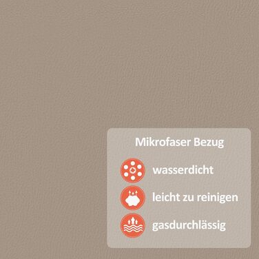 Крісло для телевізора M MCombo з електричним регулюванням, крісло-реклайнер з функцією відкидання, масажне крісло, висота 3 см біля стіни, крісло для телевізора для невеликих приміщень, USB-порт та поперекова подушка, вітальня, 7063 (бежево-коричневий)
