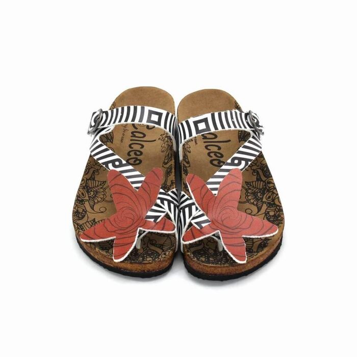 Жіночі повсякденні пляжні сандалі GOBY з регульованим ремінцем зручні, водонепроникні сандалі для літа, підтримка підошовного фасціїту, розмір 40 EU, чорно-білий дизайн