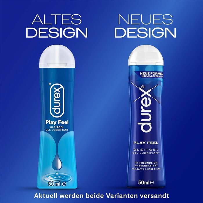 Набір інтимних лубрикантів Durex Play Feel & Perfect Glide, 2×100 мл