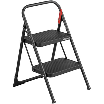 Драбина Rolser Taburete M/10 UNE 2 щаблі Negro (MET003-1023)