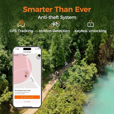 Складаний електровелосипед ENGWE, акумулятор 48 В 15 Аг, запас ходу до 130 км, датчик крутного моменту та складна конструкція з гідравлічними гальмами та додатком для будь-якої місцевості, двигун PRO 3.0 Boost, чорний