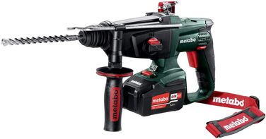 Акумуляторний відбійний молоток Metabo KHA 18 LTX (600210650) 18 В 2 шт. Li-Ion зарядний пристрій ASC 55 metaBOX 165 L, тип акумул