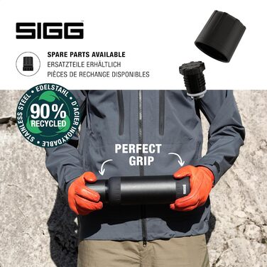 Ізольована пляшка для води Термос Alpine Star Black з чашкою Зберігає напої гарячими 20 годин, холодними 72 години Компактна та міцна Герметична Без BPA Для активного відпочинку, кемпінгу та походів Чорна 0,75 л (750 мл)