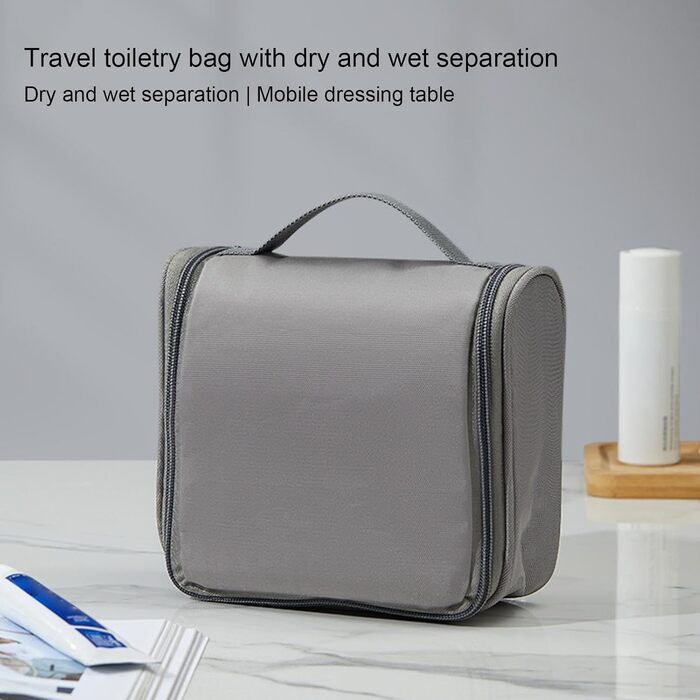 Портативна косметичка, органайзер, косметичка, дорожня косметичка, водонепроникна, косметичка, сумка для зберігання косметики, орг