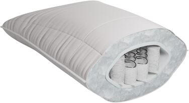 Подушка для шиї Jekatex Boxspring - Кишенькова пружина - приблизно 40x80 см - Подушка для голови