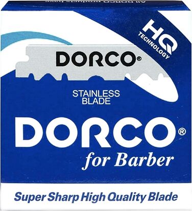 Леза Dorco Blades 100 з нержавіючої сталі з одним лезом