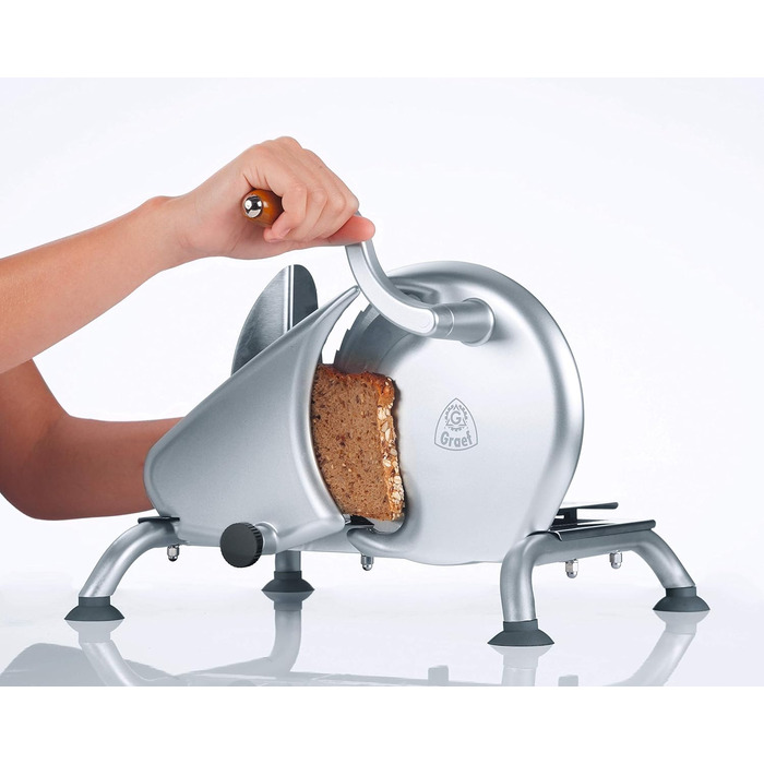 Ручний нарізувач їжі Graef Manual H9, Silver Single