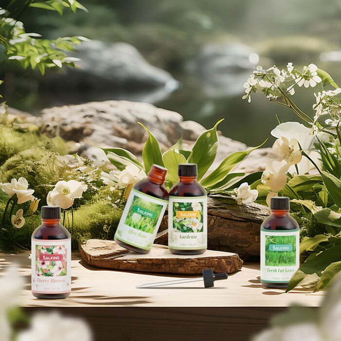 Весняні ефірні олії SALKING, олія гарденії 120 мл для аромадифузора, ароматерапевтична ароматична олія для зволожувача ароматичних ламп, подарунки для жінок, дифузор, зволожувач повітря, масаж