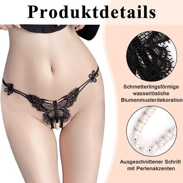 Трусики з відкритою промежиною для жінок, сексуальні еротичні стрінги з перлинами, сексуальна білизна для жінок, сексуальна еротична білизна, плавки, жіночі відкриті трусики з отвором, дихаючі стрінги, один розмір