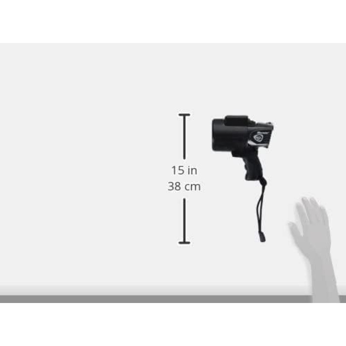 ЧОРНИЙ Зарядний пристрій 210 люменів 12 В постійного струму, чорний