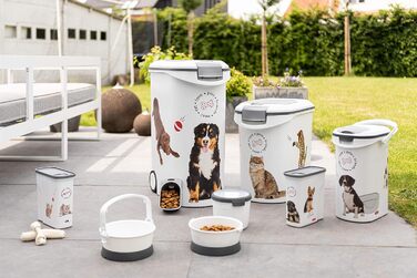Контейнер для корму Curver Petlife 10 кг / 23 л для котів