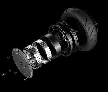 З допуском до дорожнього руху (макс. 20 км/год, запас ходу до 70 км та 25 нахилу, пневматичні шини, подвійні гальма, дисплей, алюм