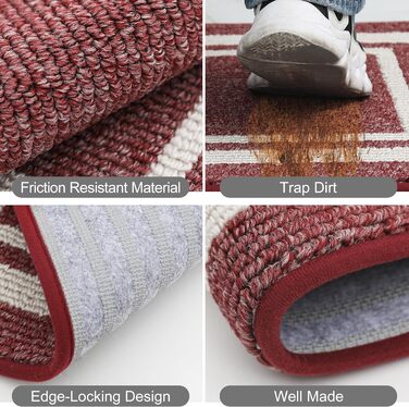 Кухонна доріжка COSY HOMEER нековзна 2 шт. и, 690 см 6152 см, кухонний килимок, який можна прати, нековзний, брудовідштовхуючий ку