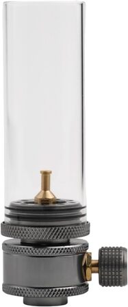 Ультралегкий кемпінговий газовий ліхтар з регульованим світлом, срібний, алюмінієвий, вуличний газовий ліхтар, ліхтар