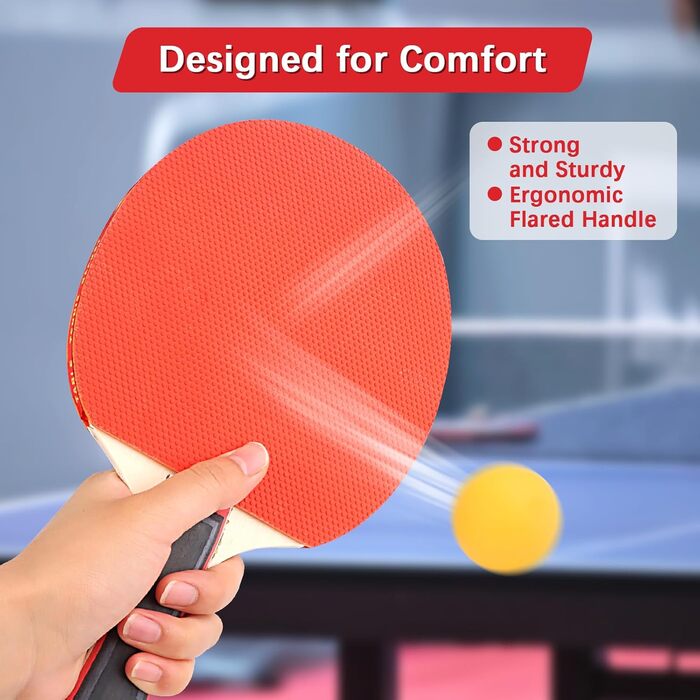 Набір для настільного тенісу – 2 ракетки, 3 м’ячі та сумка