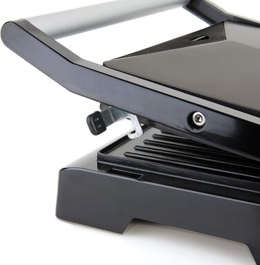 Контактний гриль, 1000 Вт, пластик, чорний гриль 1000 Вт, 1000E